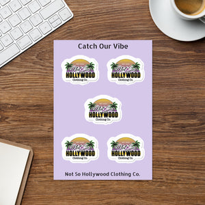 Not So Hollywood Clothing Co. Sticker sheet