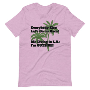 LA Outside Unisex t-shirt
